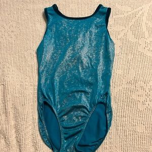 Gk blue leotard